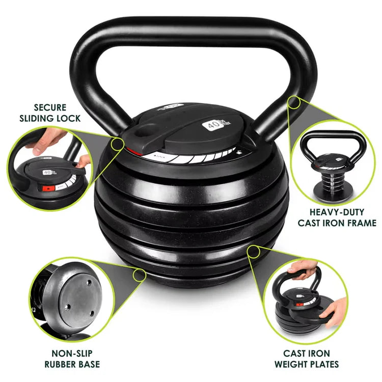 18kg Adjustable Kettlebell