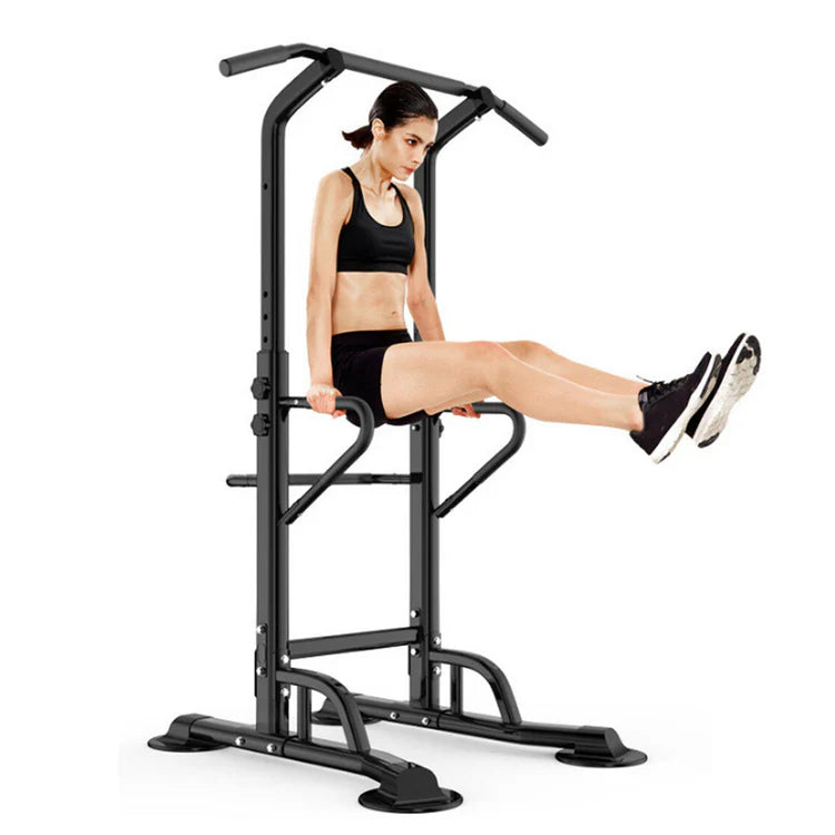 Pull-Up & Dip Station – Multi-Function Free-Standing Gym Tower