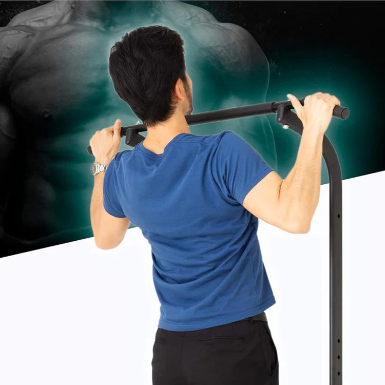 Pull-Up & Dip Station – Multi-Function Free-Standing Gym Tower