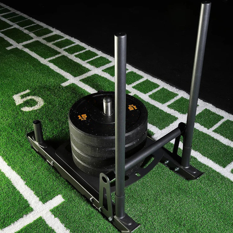10m Sprint Mat & Sledge – Turf Track for Speed & Strength Training