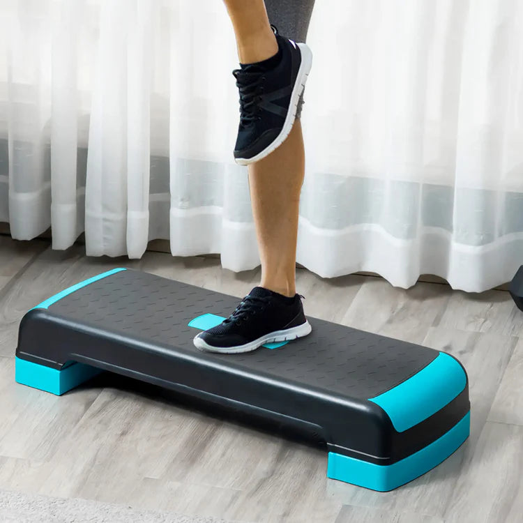 Aerobic Step Platform – Adjustable Height Stepper for Home Workouts