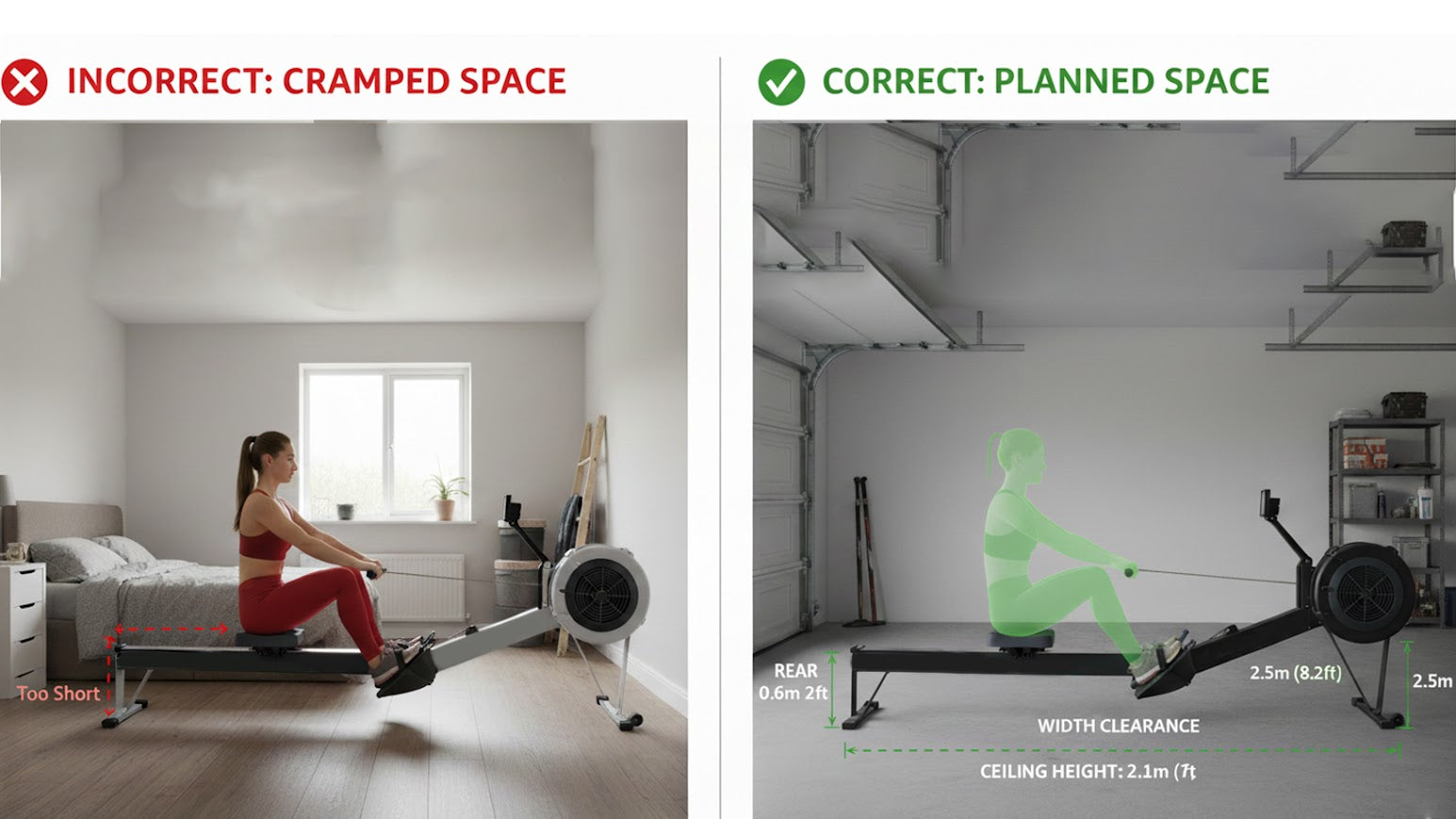 Space Rowing Machine Rowing Machine Space Guide | UK Homes – Home Gym Deals