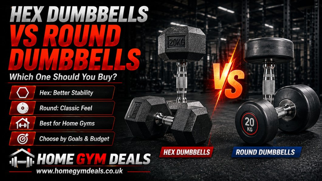 Hex Dumbbells vs Round Dumbbells