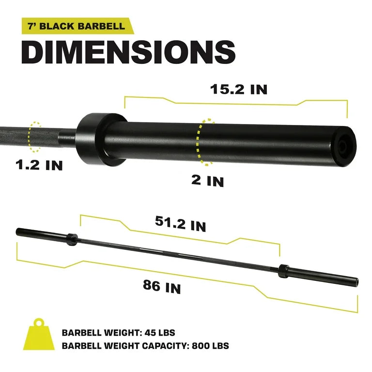 How Much Does a 2-Inch Olympic Barbell Weight?