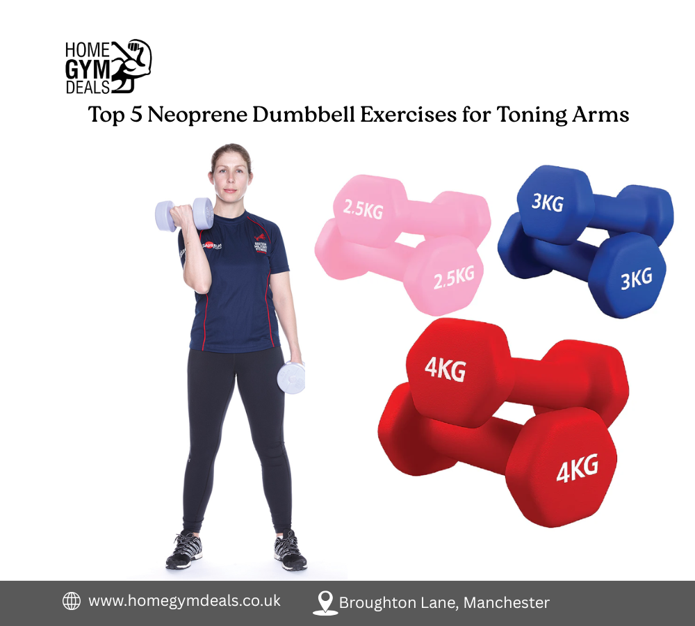 Top 5 Neoprene Dumbbell Exercises for Toning Arms
