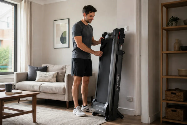 Top 5 benefits of a foldable treadmill for small spaces in the UK