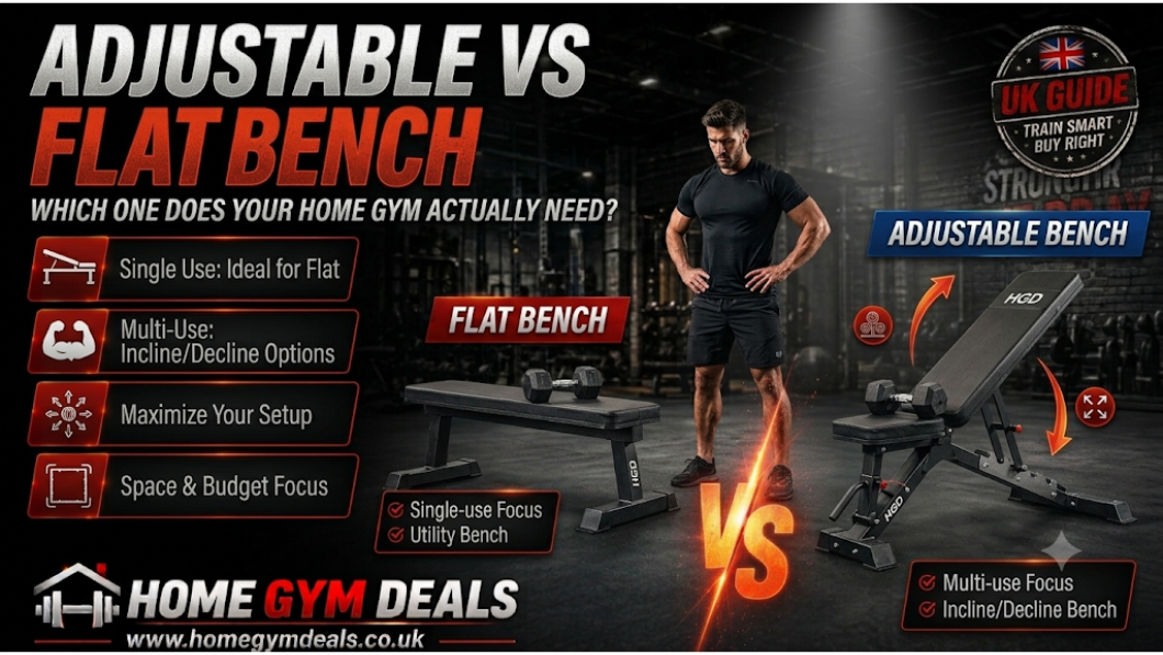 Adjustable vs Flat Bench: Which One Does Your Home Gym Actually Need?