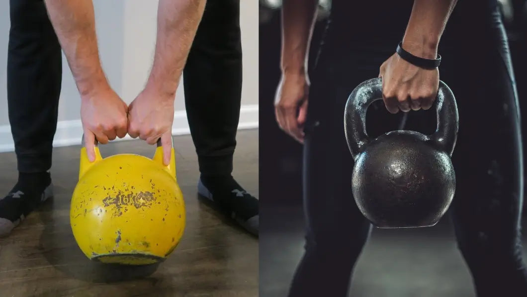 cast iron vs competition kettlebell