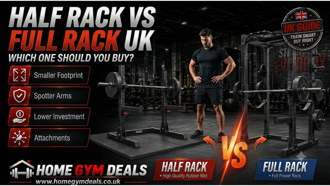 Half Rack vs Full Rack UK: Which One Should You Buy for Your Home Gym?