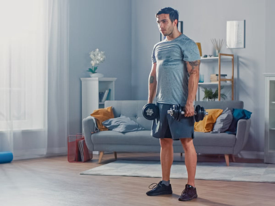 Full-Body Workout Using Hex Dumbbells Only