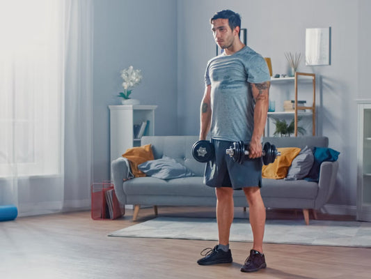 Full-Body Workout Using Hex Dumbbells Only