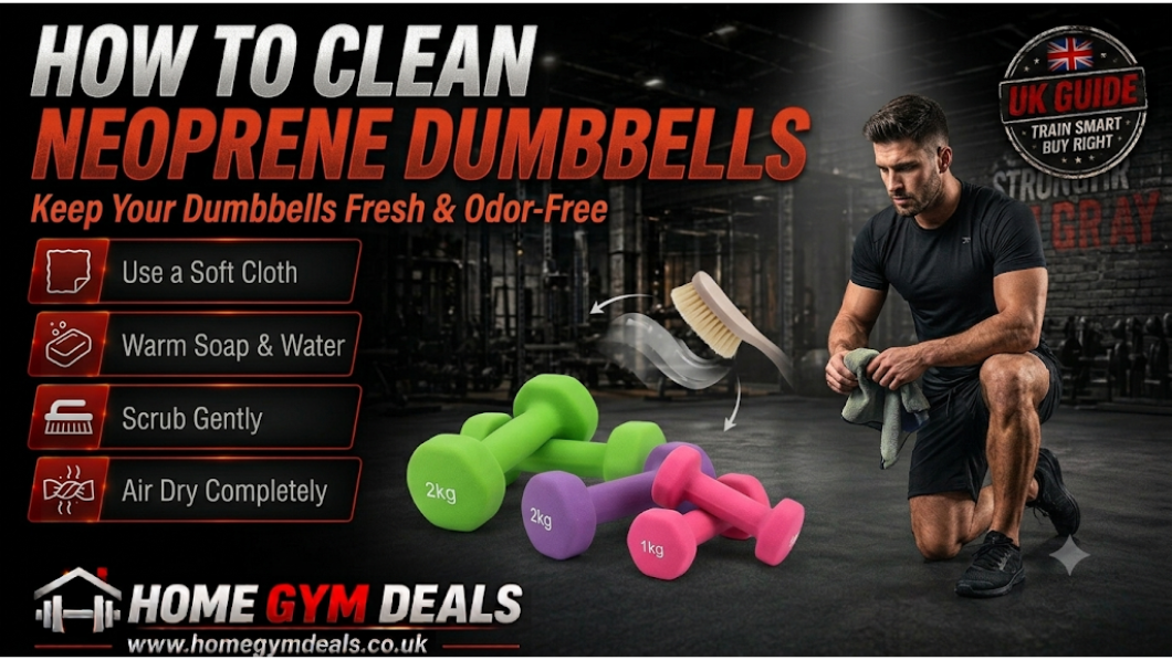 How to Clean Neoprene Dumbbells the Right Way