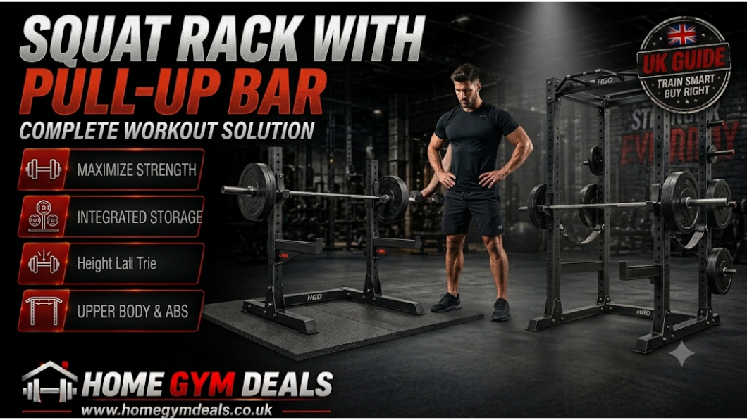 Squat Rack with Pull-Up Bar: Get More from One Piece of Home Gym Kit