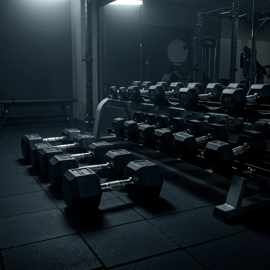 Hex Dumbbells Collection | Premium Rubber Hex Dumbbells UK