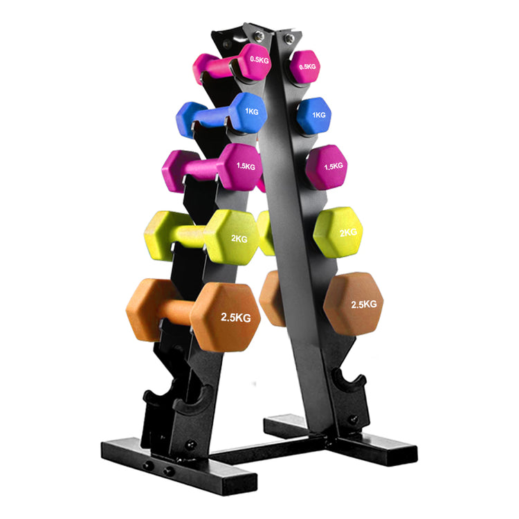Neoprene Dumbbell Set (Pairs 0.5–10 kg) | Non-Slip Hex Dumbbell Weights UK