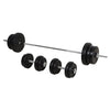 Adjustable Dumbbells & Barbell Set 65kg – 2-in-1 Free Weights for Home Gym (64)