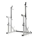 Heavy Duty Squat Rack Black & White