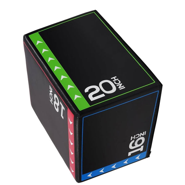 Soft Plyometric Jump Box – Foam Jump Box for CrossFit & Home Gym Training