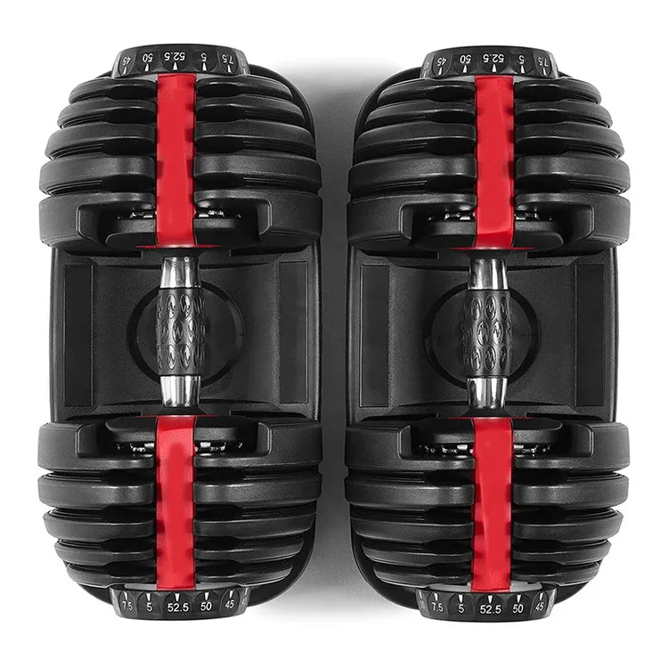40kg Adjustable Dumbbell Set – Space-Saving Weights for Home Gym