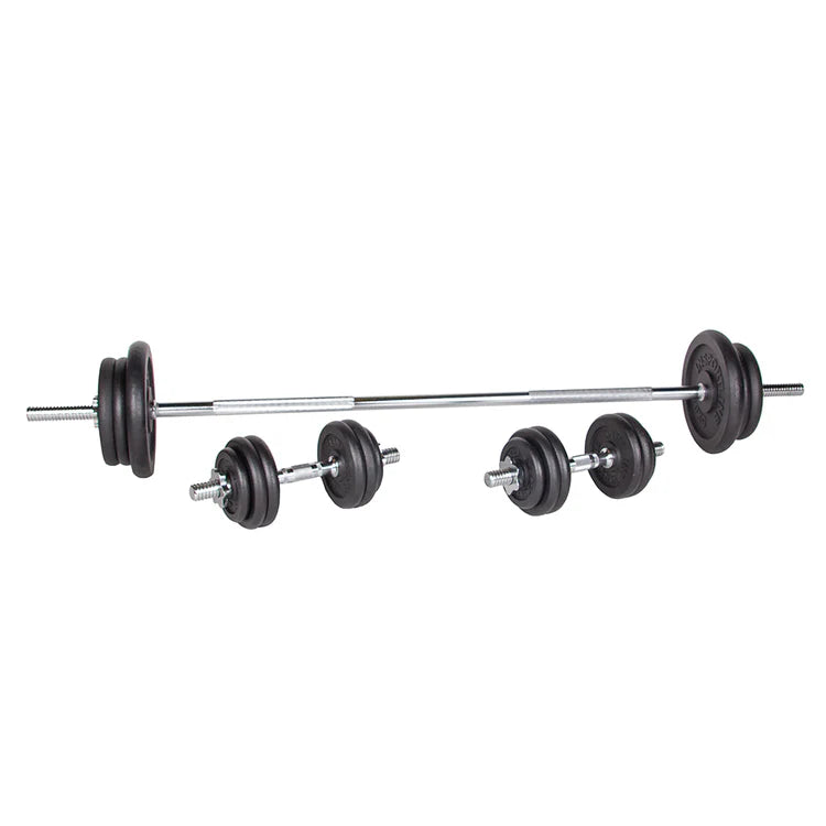 Adjustable Dumbbells & Barbell Set 65kg – 2-in-1 Free Weights for Home Gym (64)