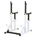 Heavy Duty Squat Rack Black & White