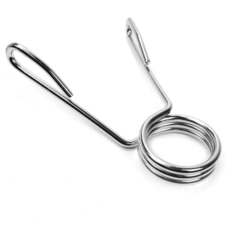Olympic 2" Spring Collars – Secure Barbell Clamps | UK Gym Equipment