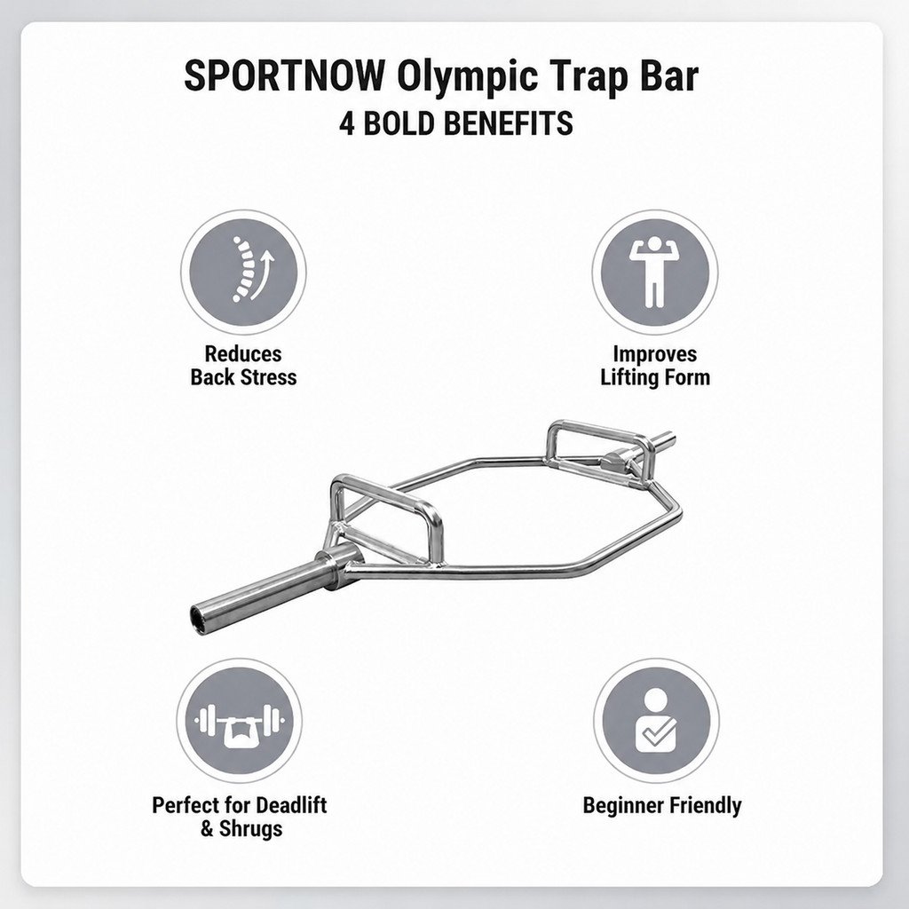 Trap Bar 2" Barbell Bar