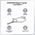 Trap Bar 2" Barbell Bar