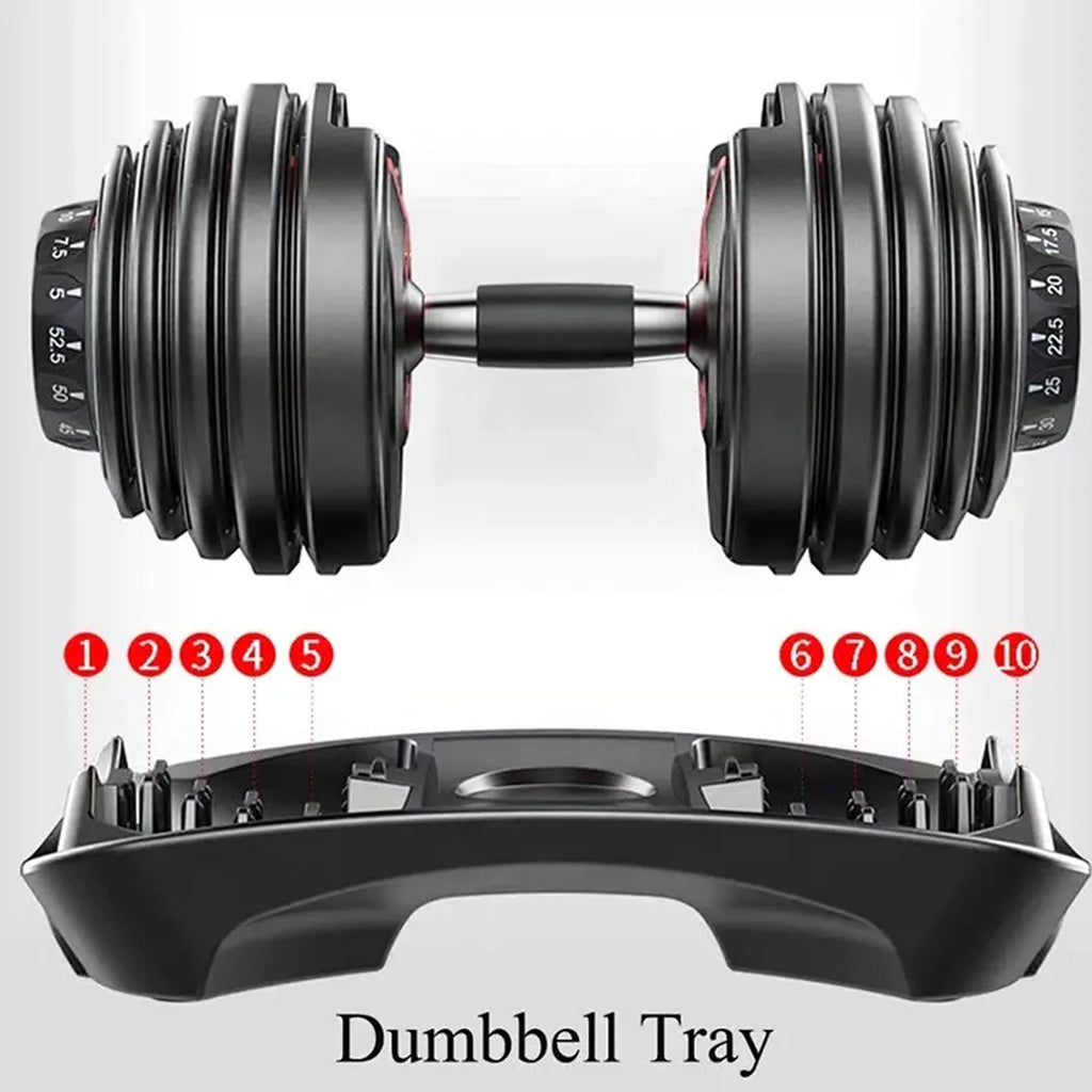 40 kg Adjustable Dumbbell – Quick Select Weight System for Home Gym Strength Training