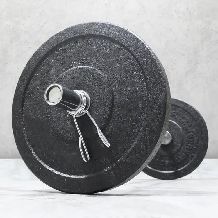 Olympic 2" Spring Collars – Secure Barbell Clamps | UK Gym Equipment