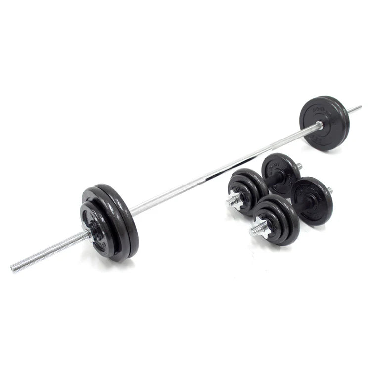 Adjustable Dumbbells & Barbell Set 65kg – 2-in-1 Free Weights for Home Gym (64)