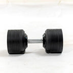 Round Adjustable Dumbbells Pair 20–36kg – Quick Dial Weights for Home Gym