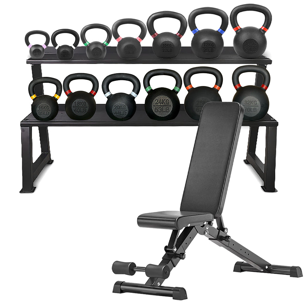 Commercial Kettlebell Rack | HomeGymDeals UK