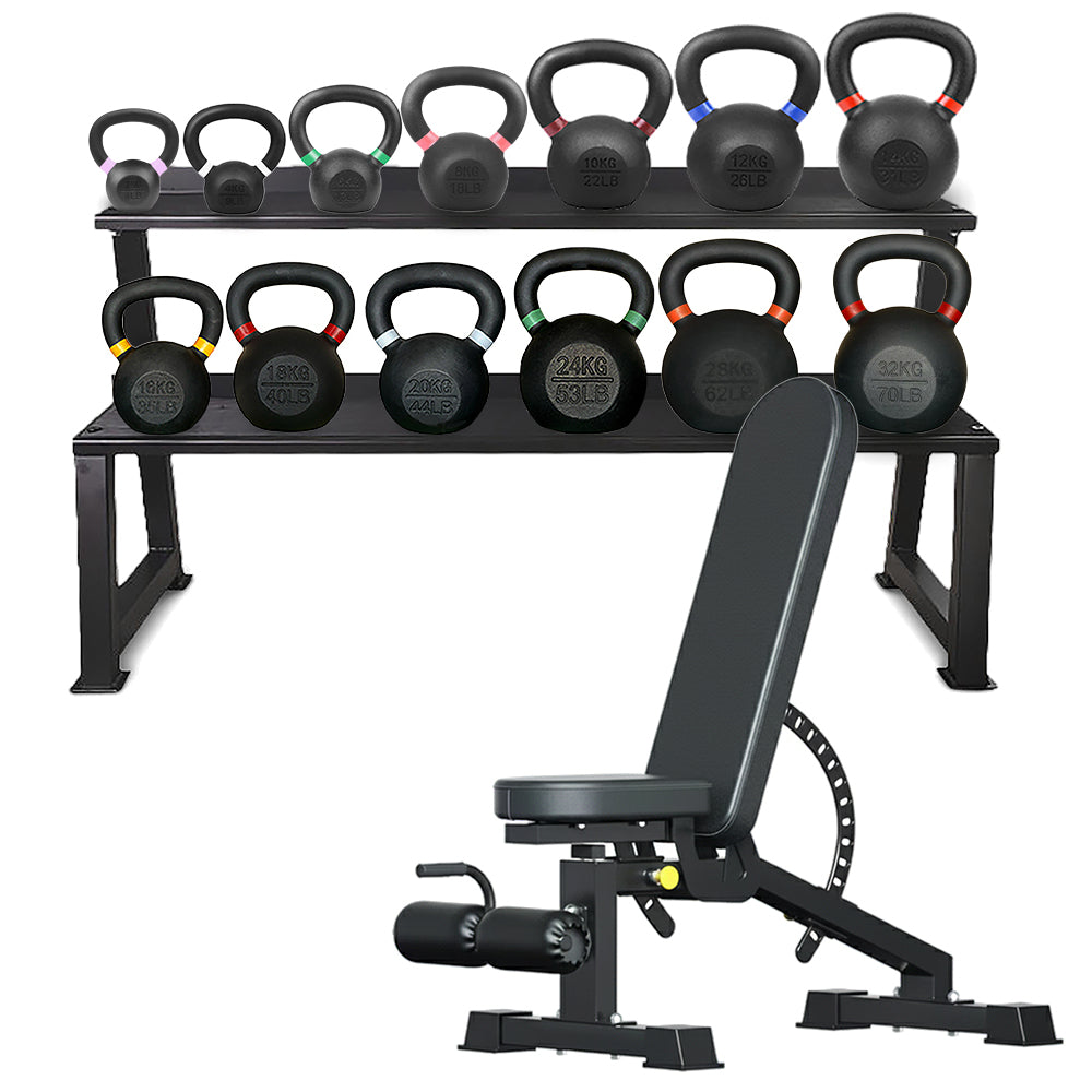 Commercial Kettlebell Rack | HomeGymDeals UK