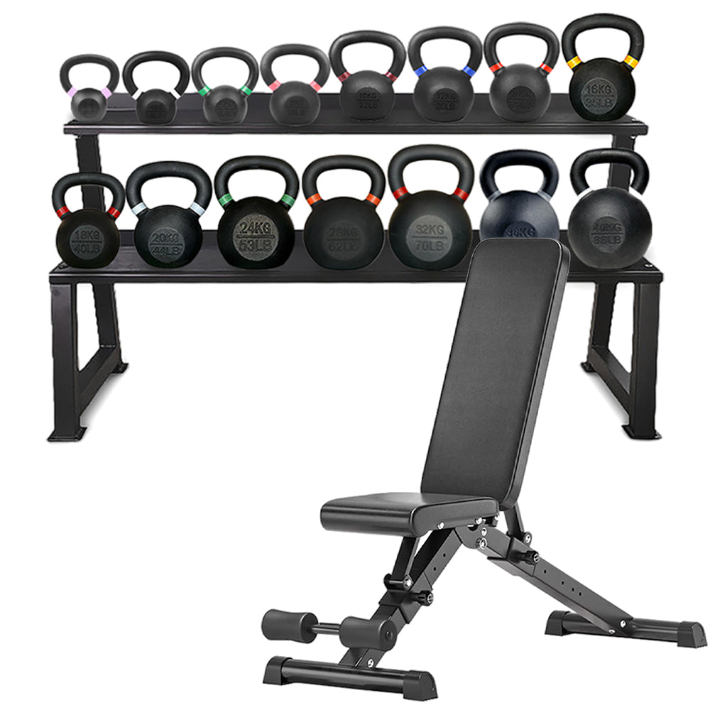 Commercial Kettlebell Rack | HomeGymDeals UK
