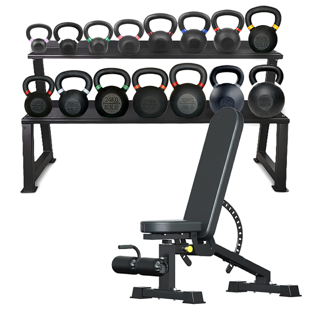 Commercial Kettlebell Rack | HomeGymDeals UK