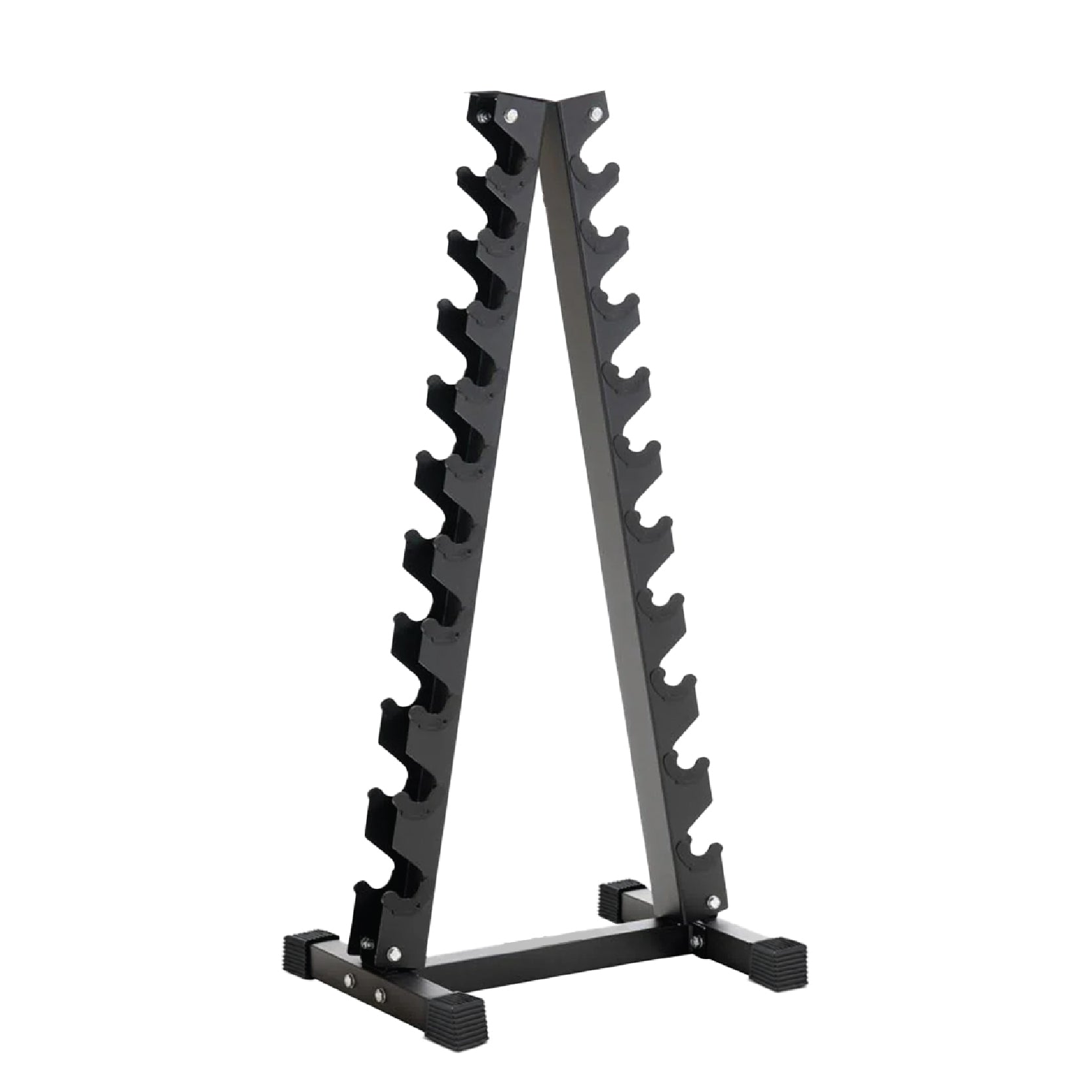 Hex Dumbbell Set 10 Pairs with A10 Tree Rack