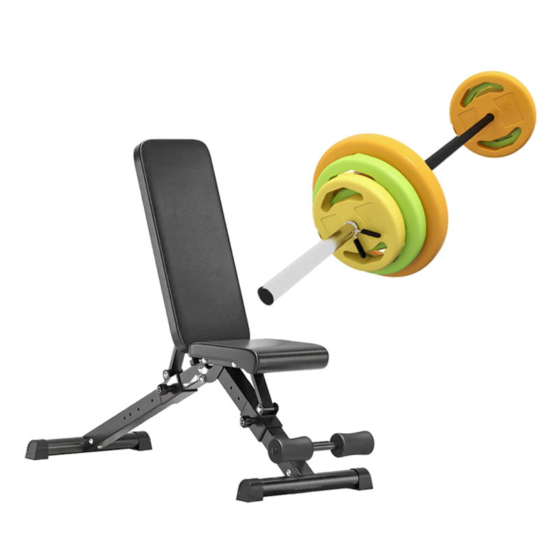 Adjustable Dumbbells & Barbell Set 65kg – 2-in-1 Free Weights for Home Gym