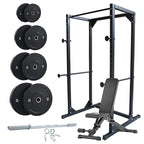 Heavy Duty Adjustable Power Rack
