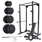 Heavy Duty Adjustable Power Rack