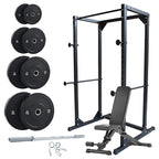 Heavy Duty Adjustable Power Rack