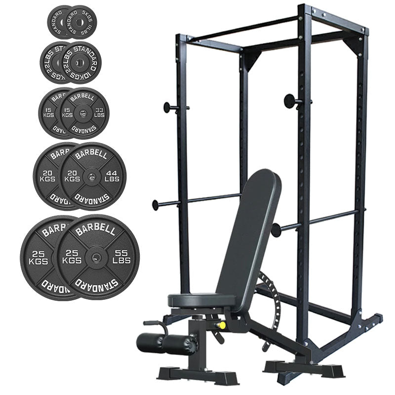Heavy Duty Adjustable Power Rack