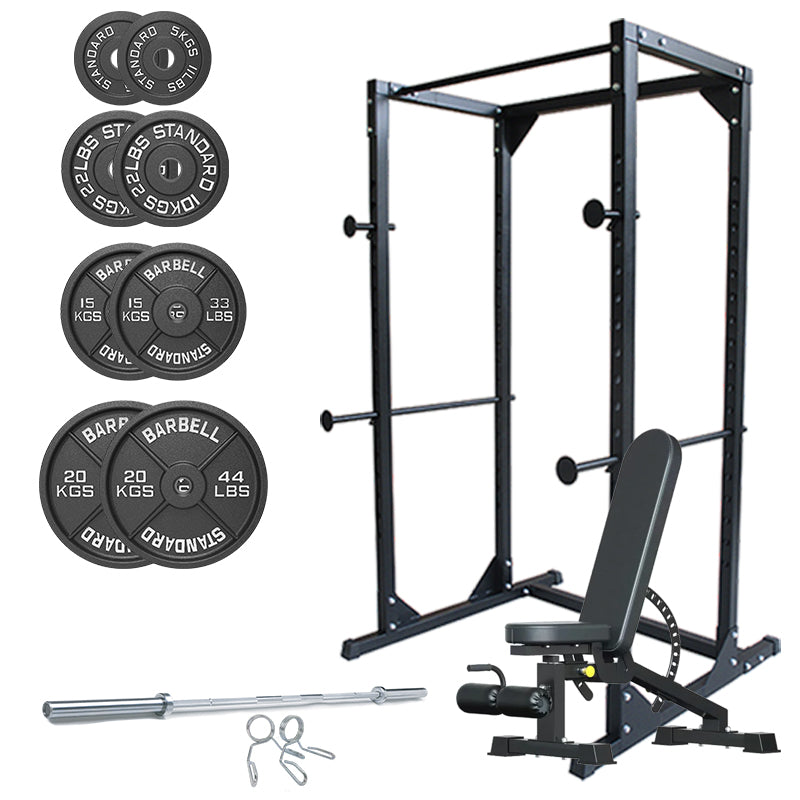 Heavy Duty Adjustable Power Rack