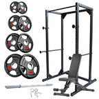 Heavy Duty Adjustable Power Rack