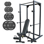 Heavy Duty Adjustable Power Rack