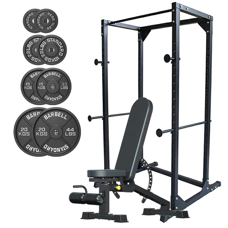 Heavy Duty Adjustable Power Rack