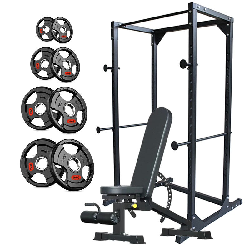 Heavy Duty Adjustable Power Rack