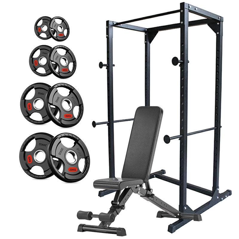 Heavy Duty Adjustable Power Rack