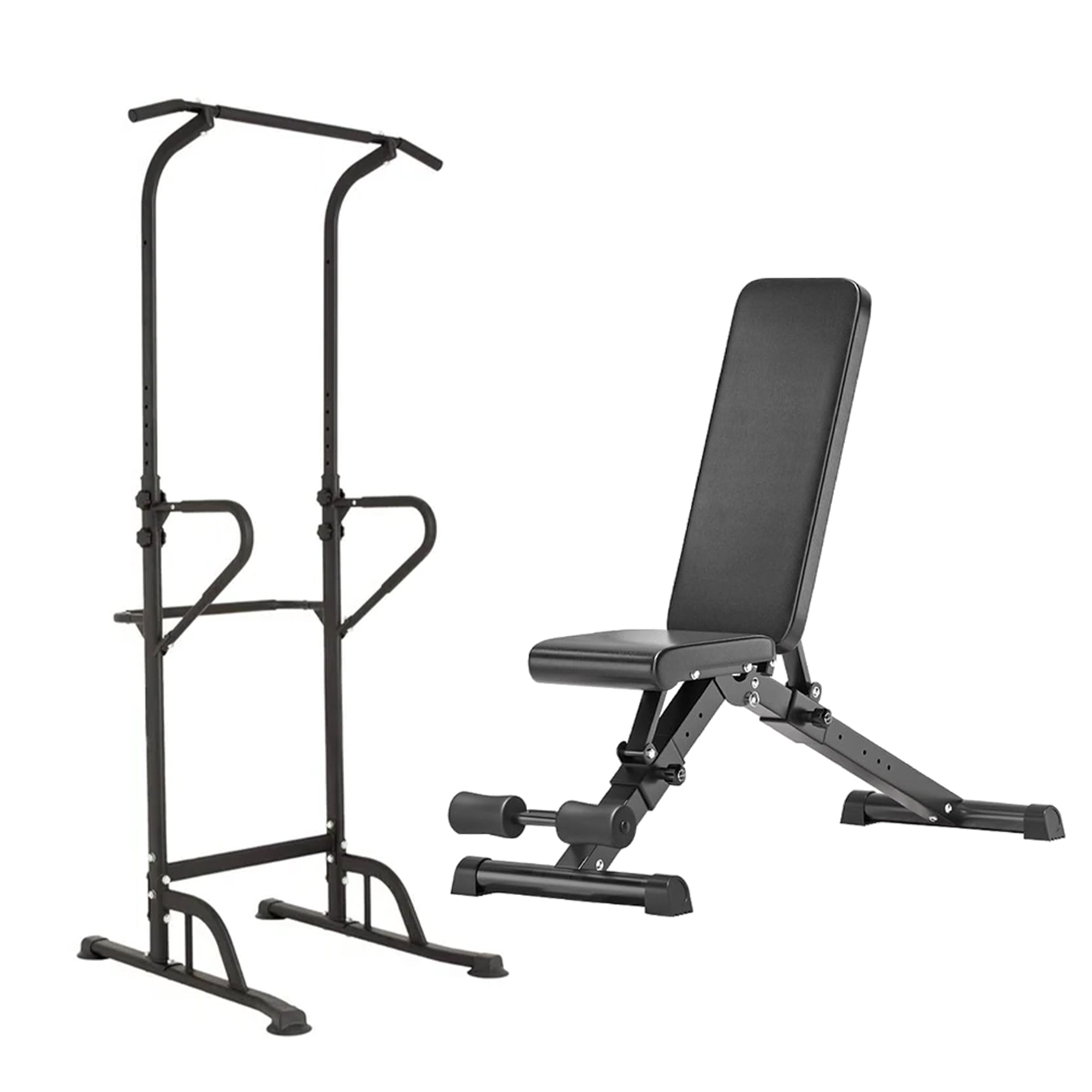 Pull-Up & Dip Station – Multi-Function Free-Standing Gym Tower