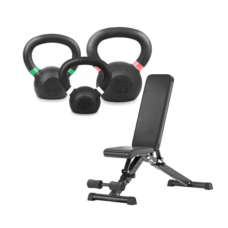 Cast Iron Kettlebell Weights – 2kg to 40kg
